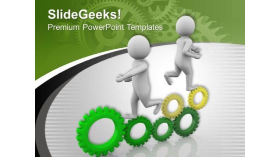 Gear Process To Succeed In Business Management PowerPoint Templates Ppt Backgrounds For Slides 0613 Gear Process To Succeed In Business Management PowerPoint Templates Ppt Backgrounds For Slides 0613