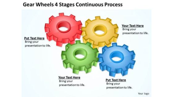 Gear Wheels 4 Stages Continuous Process Ppt Bussiness Plan PowerPoint Templates Gear Wheels 4 Stages Continuous Process Ppt Bussiness Plan PowerPoint Templates