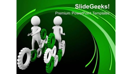 Gear Your Business Process With Joint Effort PowerPoint Templates Ppt Backgrounds For Slides 0613 Gear Your Business Process With Joint Effort PowerPoint Templates Ppt Backgrounds For Slides 0613
