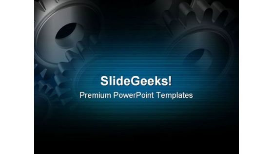 Gears Background01 Industrial PowerPoint Templates And PowerPoint Backgrounds 0611