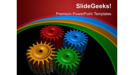 Gears Communication PowerPoint Templates And PowerPoint Themes 0312 Gears Communication PowerPoint Templates And PowerPoint Themes 0312