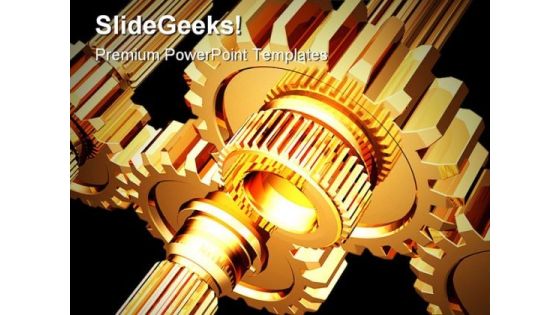 Gears Industrial PowerPoint Background And Template 1210 Gears Industrial PowerPoint Background And Template 1210