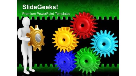 Gears Industrial PowerPoint Templates And PowerPoint Themes 0512 Gears Industrial PowerPoint Templates And PowerPoint Themes 0512