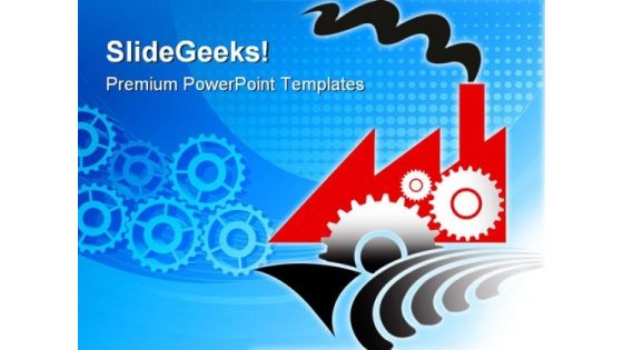 Gears Of Factory Industrial PowerPoint Themes And PowerPoint Slides 0311 Gears Of Factory Industrial PowerPoint Themes And PowerPoint Slides 0311
