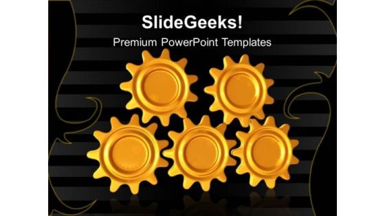 Gears Success PowerPoint Templates And PowerPoint Themes 0412 Gears Success PowerPoint Templates And PowerPoint Themes 0412