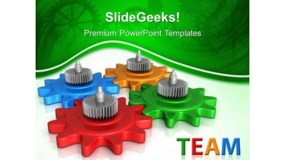 Gears Team Business PowerPoint Templates And PowerPoint Themes 0512 Gears Team Business PowerPoint Templates And PowerPoint Themes 0512