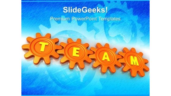 Gears Team Symbol PowerPoint Templates And PowerPoint Themes 0512 Gears Team Symbol PowerPoint Templates And PowerPoint Themes 0512