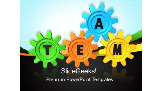 Gears With Team Industrial PowerPoint Templates And PowerPoint Themes 0212 Gears With Team Industrial PowerPoint Templates And PowerPoint Themes 0212