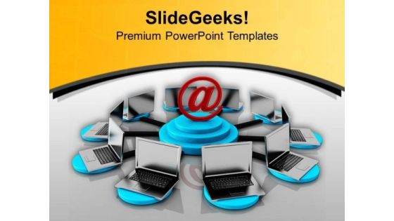 Get Connected With Internet For Global PowerPoint Templates Ppt Backgrounds For Slides 0713
