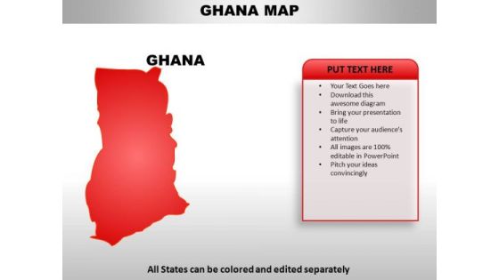 Ghana PowerPoint Maps Ghana PowerPoint Maps