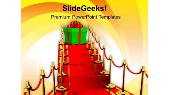 Gift On Top Of The Stairs PowerPoint Templates Ppt Backgrounds For Slides 0713 Gift On Top Of The Stairs PowerPoint Templates Ppt Backgrounds For Slides 0713