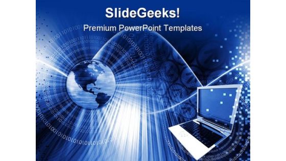 Global Computer Technology PowerPoint Templates And PowerPoint Backgrounds 0711