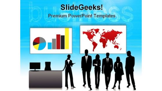 Global Team Business PowerPoint Templates And PowerPoint Backgrounds 0611