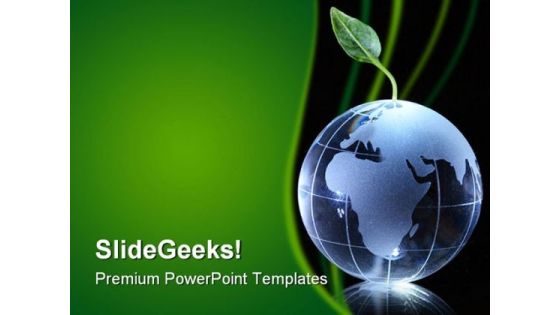 Global Warming Earth PowerPoint Template 0910 Global Warming Earth PowerPoint Template 0910