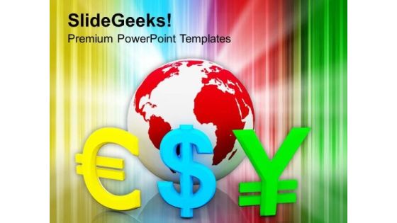 Globe With Currency Symbols Finance PowerPoint Templates Ppt Backgrounds For Slides 1212 Globe With Currency Symbols Finance PowerPoint Templates Ppt Backgrounds For Slides 1212
