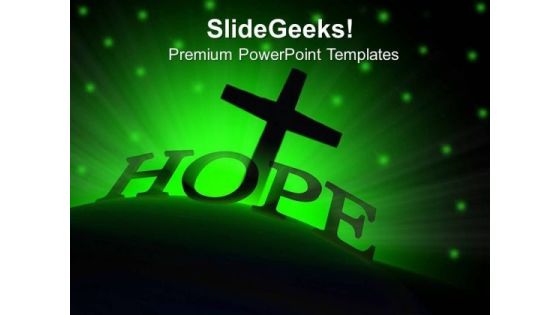 Glowing Hope Sermon PowerPoint Templates And PowerPoint Themes 0712 Glowing Hope Sermon PowerPoint Templates And PowerPoint Themes 0712