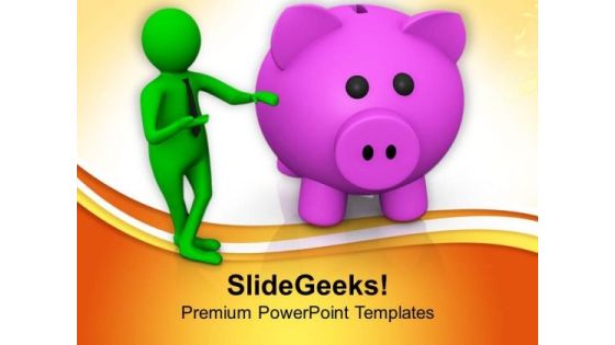 Go For The More Savings PowerPoint Templates Ppt Backgrounds For Slides 0713 Go For The More Savings PowerPoint Templates Ppt Backgrounds For Slides 0713