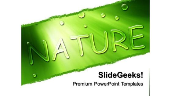 Go Green Nature PowerPoint Templates And PowerPoint Themes 0512 Go Green Nature PowerPoint Templates And PowerPoint Themes 0512