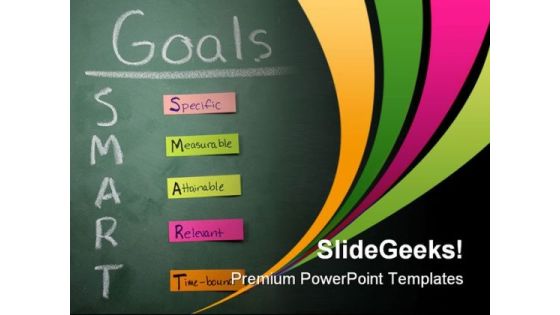 Goals Business PowerPoint Template 0610 Goals Business PowerPoint Template 0610
