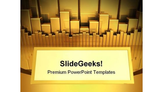 Gold Charts With Copy Space Marketing PowerPoint Themes And PowerPoint Slides 0311 Gold Charts With Copy Space Marketing PowerPoint Themes And PowerPoint Slides 0311