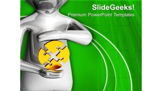 Golden Puzzle Hovering Between Hands PowerPoint Templates Ppt Backgrounds For Slides 0813 Golden Puzzle Hovering Between Hands PowerPoint Templates Ppt Backgrounds For Slides 0813