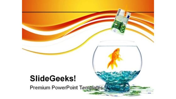 Goldfish Animals PowerPoint Templates And PowerPoint Backgrounds 0511