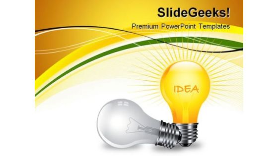 Good Idea Success PowerPoint Templates And PowerPoint Backgrounds 1211 Good Idea Success PowerPoint Templates And PowerPoint Backgrounds 1211