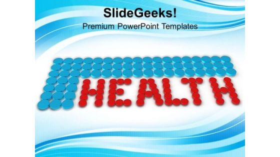 Good Nutrition Makes Health Is Wealth PowerPoint Templates Ppt Backgrounds For Slides 0313