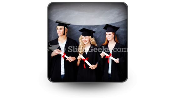 Graduate People PowerPoint Icon S Graduate People PowerPoint Icon S