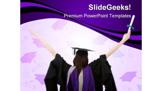Graduate Student Education PowerPoint Backgrounds And Templates 1210 Graduate Student Education PowerPoint Backgrounds And Templates 1210