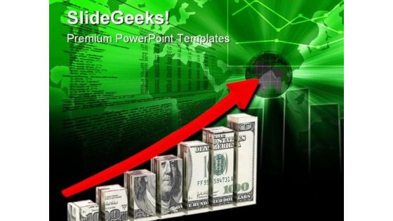 Graph Business PowerPoint Template 1010 Graph Business PowerPoint Template 1010