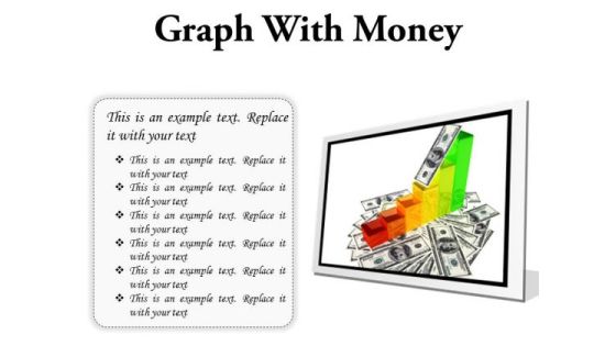 Graph With Money Business PowerPoint Presentation Slides F Graph With Money Business PowerPoint Presentation Slides F
