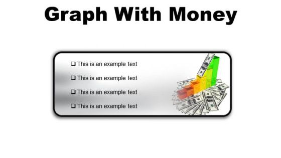 Graph With Money Business PowerPoint Presentation Slides R Graph With Money Business PowerPoint Presentation Slides R