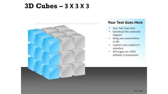 Graphic 3d Cube 3x3x3 PowerPoint Slides And Ppt Diagram Templates Graphic 3d Cube 3x3x3 PowerPoint Slides And Ppt Diagram Templates