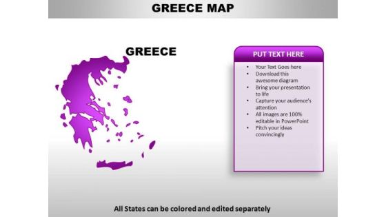 Greece PowerPoint Maps Greece PowerPoint Maps