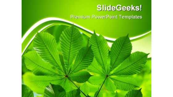 Green Leaves01 Nature PowerPoint Themes And PowerPoint Slides 0511 Green Leaves01 Nature PowerPoint Themes And PowerPoint Slides 0511