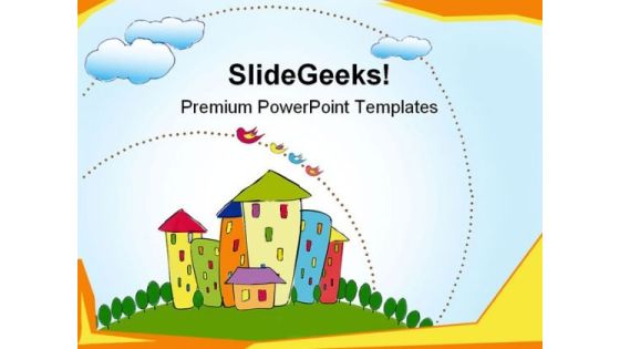 Green Planet Building Real Estate PowerPoint Themes And PowerPoint Slides 0511 Green Planet Building Real Estate PowerPoint Themes And PowerPoint Slides 0511
