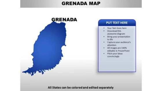 Grenada PowerPoint Maps Grenada PowerPoint Maps