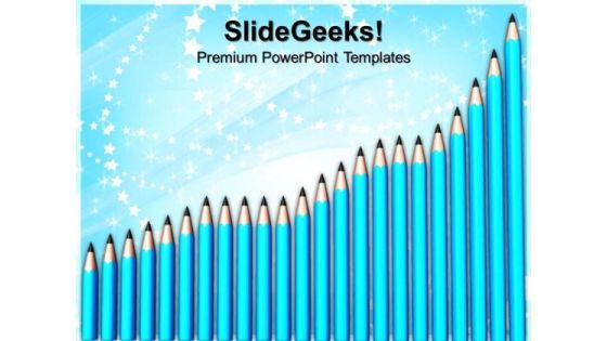 Group Of Pencils Forming Graph PowerPoint Templates And PowerPoint Themes 1012 Group Of Pencils Forming Graph PowerPoint Templates And PowerPoint Themes 1012