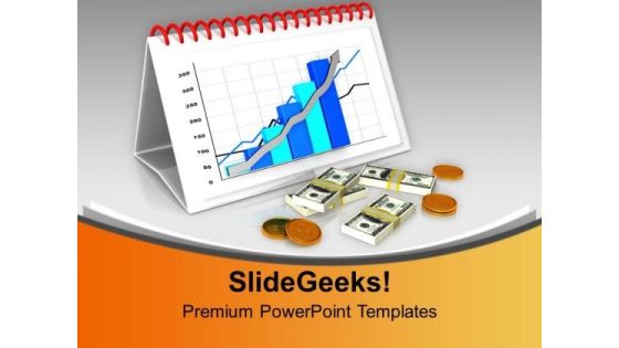 Growing Graph With Dollars PowerPoint Templates Ppt Backgrounds For Slides 0713 Growing Graph With Dollars PowerPoint Templates Ppt Backgrounds For Slides 0713