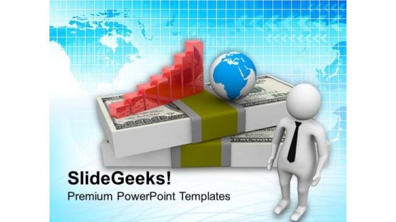 Growing Income Of Global Business PowerPoint Templates Ppt Backgrounds For Slides 0813 Growing Income Of Global Business PowerPoint Templates Ppt Backgrounds For Slides 0813