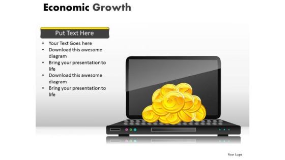 Growing Online Revenues PowerPoint Ppt Templates