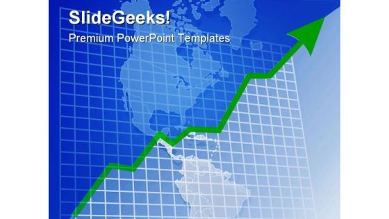 Growth Chart Global PowerPoint Templates And PowerPoint Backgrounds 0611 Growth Chart Global PowerPoint Templates And PowerPoint Backgrounds 0611