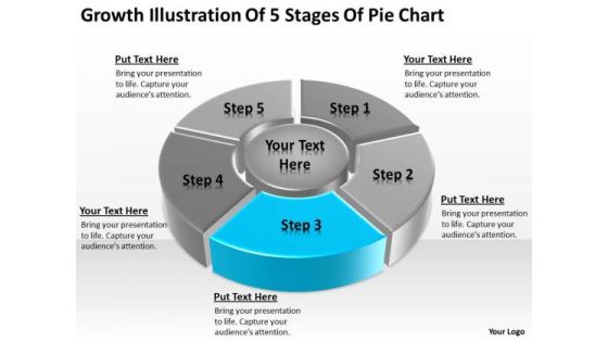 Growth Illustration Of 5 Stages Pie Chart Ppt Simple Business Plan PowerPoint Slides Growth Illustration Of 5 Stages Pie Chart Ppt Simple Business Plan PowerPoint Slides