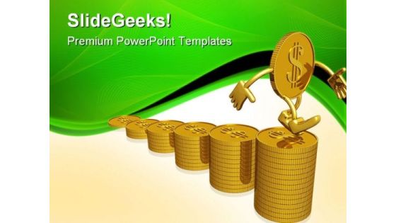 Growth Of Dollar Finance PowerPoint Themes And PowerPoint Slides 0411 Growth Of Dollar Finance PowerPoint Themes And PowerPoint Slides 0411