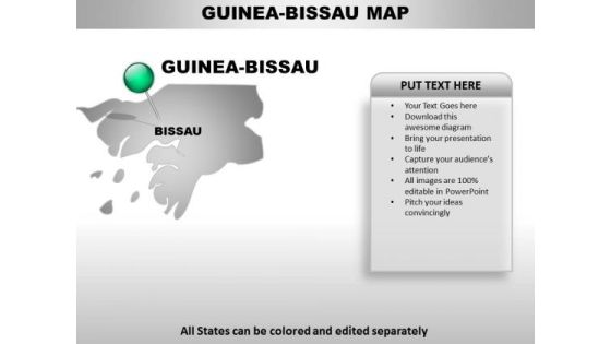 Guinea Bissau Country PowerPoint Maps
