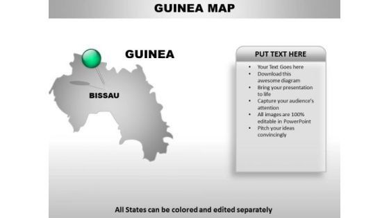 Guinea Country PowerPoint Maps