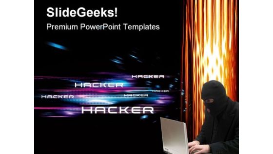 Hacker Security PowerPoint Templates And PowerPoint Backgrounds 0211 Hacker Security PowerPoint Templates And PowerPoint Backgrounds 0211