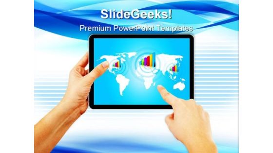 Hand Pushing Stock Growth Computer PowerPoint Templates And PowerPoint Backgrounds 0211 Hand Pushing Stock Growth Computer PowerPoint Templates And PowerPoint Backgrounds 0211