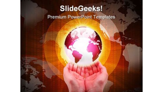 Hands Carrying Earth Abstract PowerPoint Themes And PowerPoint Slides 0311 Hands Carrying Earth Abstract PowerPoint Themes And PowerPoint Slides 0311
